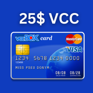 25$ International Credit Card