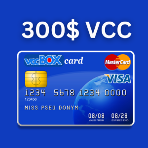 300$ International Credit Card