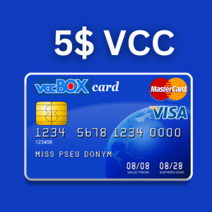5$ International Credit Card